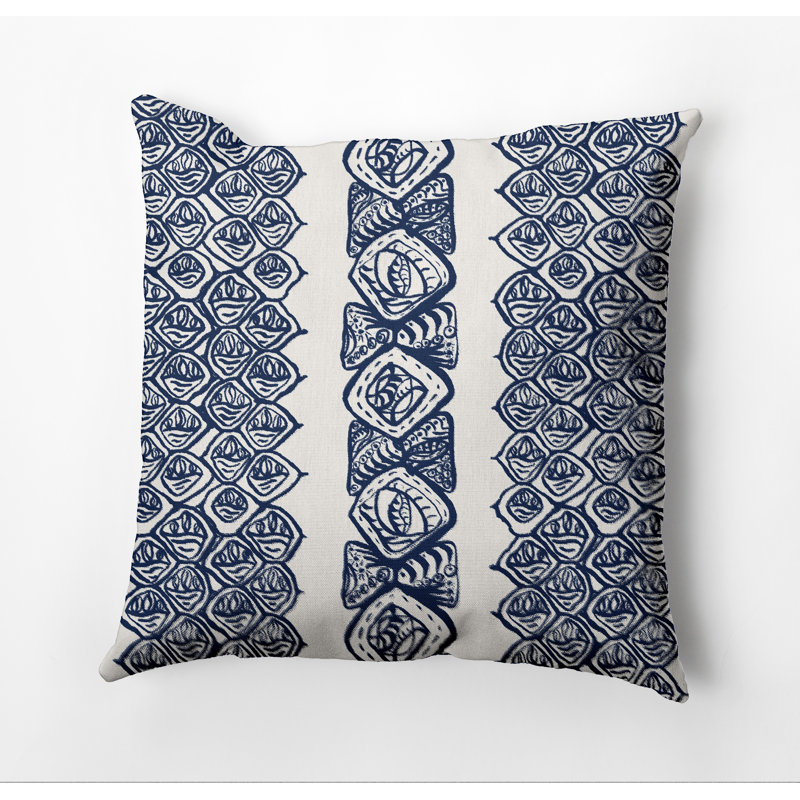 Housse et insert de coussin d'extérieur pour l'extérieur, Bleu, 16" x 16"