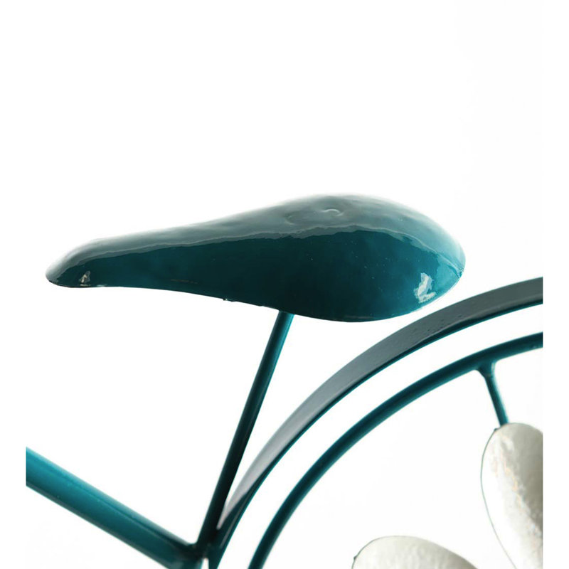 Piquet de jardin en métal Lamaria, Bleu