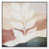 White Floater Framed