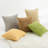 Striped Cotton Blend Reversible Throw Pillow-2137389386-2137389384