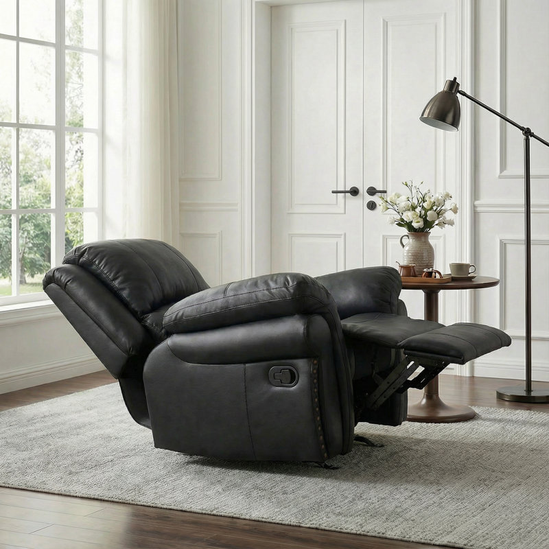 Fauteuil inclinable manuel 39 po Classic, Noir