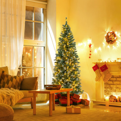 Lighted Artificial Christmas Tree