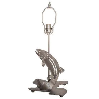 Leaping Trout Table Lamp