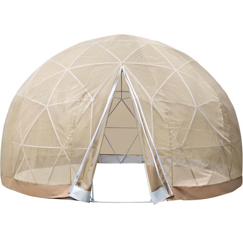 Tent, 220cm H x 365cm W x 365cm D