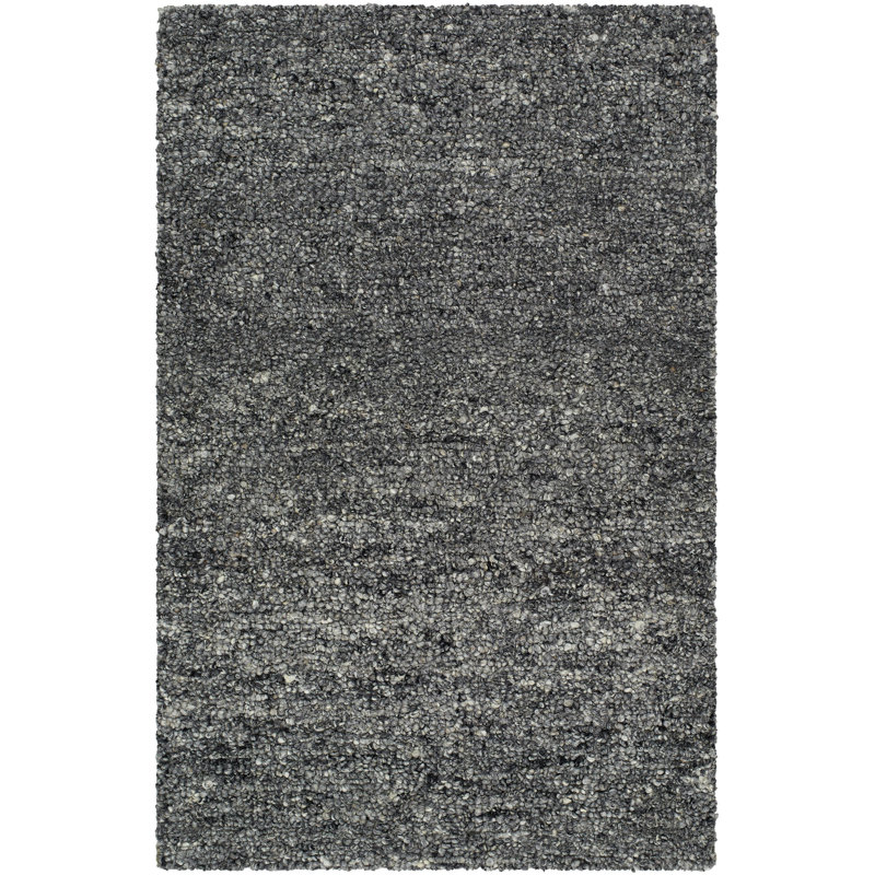 Danniella Hand Tufted Wool Indoor Rug, Rectangle 8' x 10'