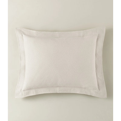 Montauk Linen/White/Pearl/Platinum 100% Cotton Piece Sham