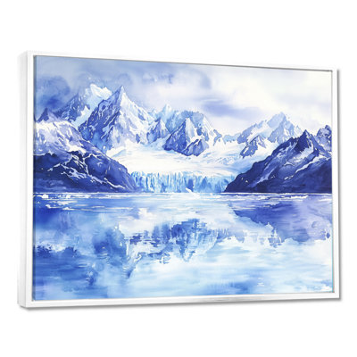«Glacial Grandeur», reproduction d'art sur toile, Alaska II
