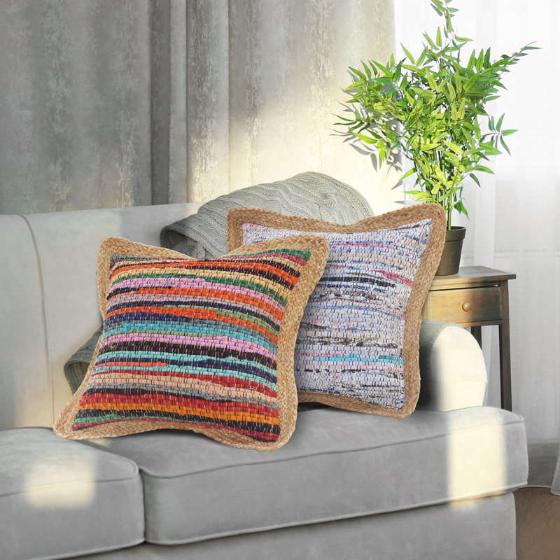 Champery Striped Throw Pillow Set of 2