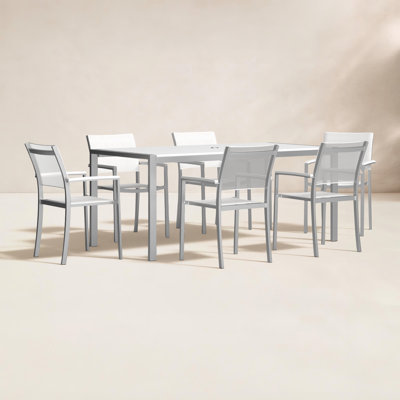 Devan 71" Patio Dining Set
