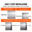 0.76" Stainless Steel Stair Rod