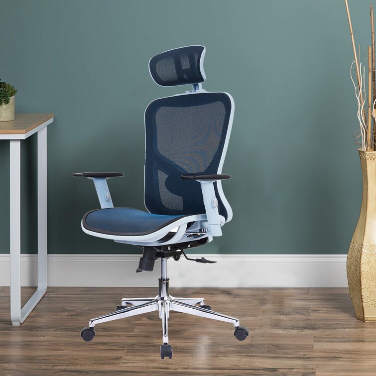 Marci Ergonomic Task Chair with Headrest Inbox Zero