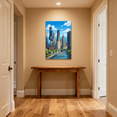 Vue de la ville de Chicago