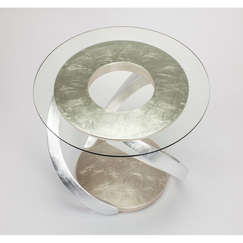 Glass End Table
