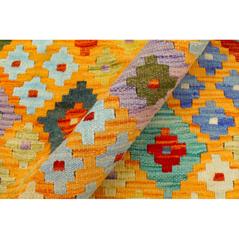 Kelvina Wool Geometric Rug