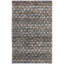 Tapis en laine / coton tissé à la main Natura en jaune / noir / ivoire-1181258889