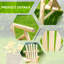 Chaise de jardin en bois avec table pour 2 personnes, chaise de patio près d'un foyer extérieur, finition naturelle, terrasse, porche, jardin rustique, table pour 2 personnes, jardin, charme