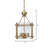 Glenn 4 - Light Dimmable Square/Rectangle Chandelier