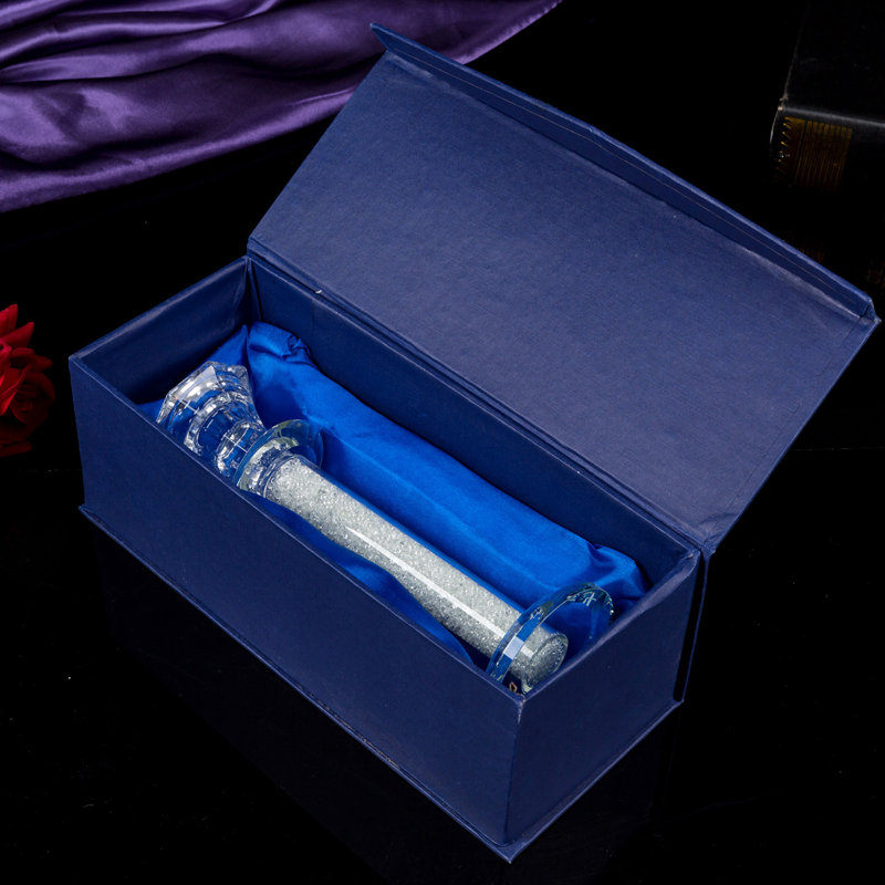 2 Piece Crystal Tabletop Candlestick Set