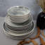 Wolverton Piece Porcelain China Dinnerware Set - Service for 6