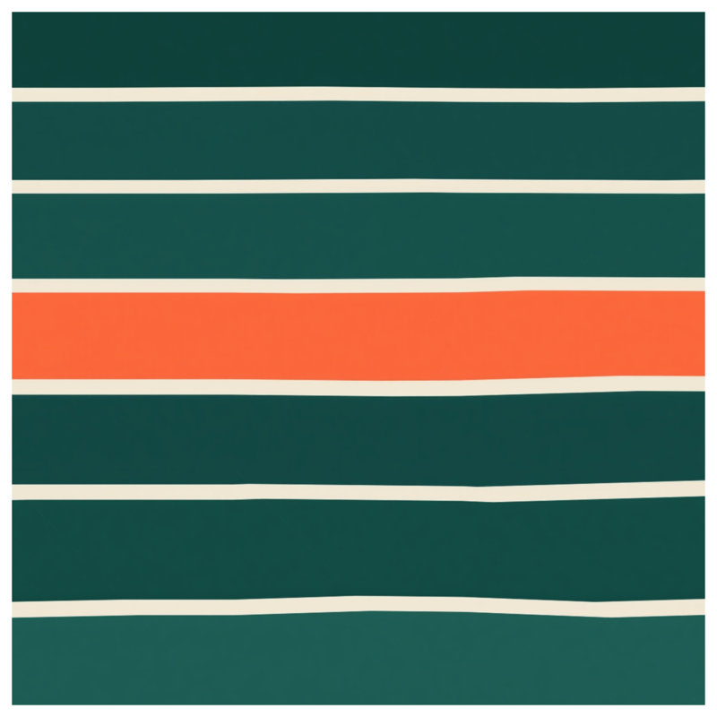 Green Stripes Comforter, Twin Extra Long