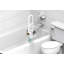 Rail de fixation facile pour baignoire