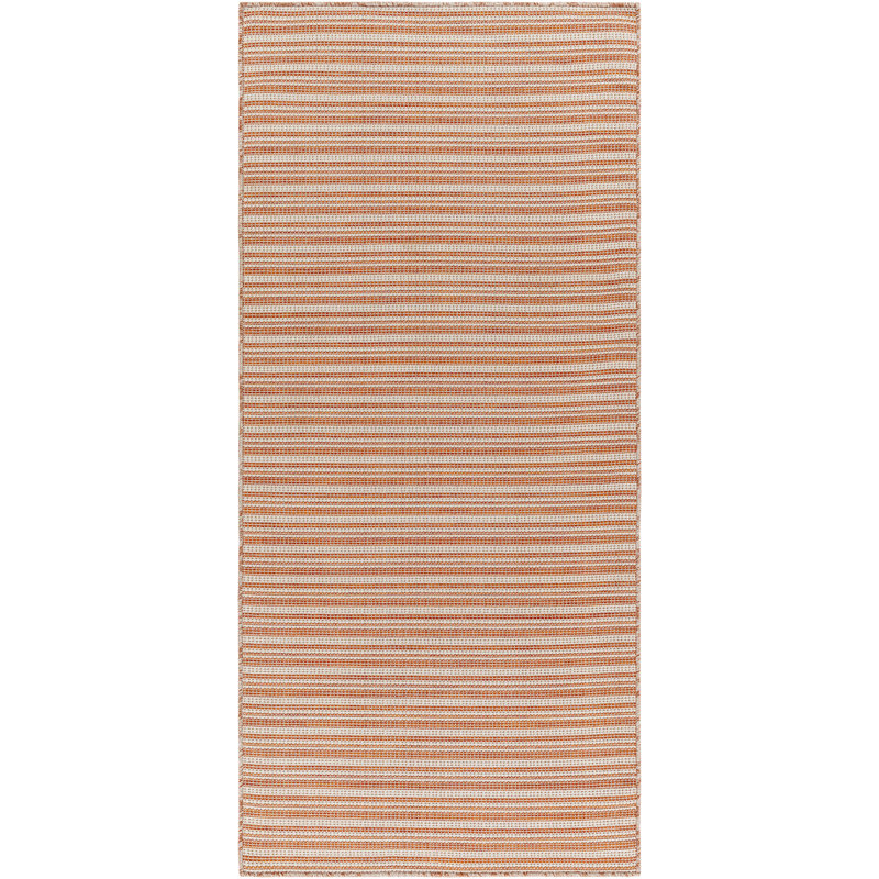 Anemarie Striped Indoor / Outdoor Rug, Round 7'7"