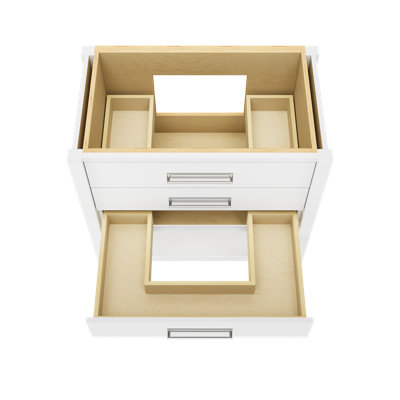Kiawah Three-Drawer Single Bath Vanity