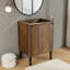 Base de meuble-lavabo de style Shaker de 24 po, 30 po et 36 po seulement, autoportante ou murale avec portes doubles et tablette réglable - Conception à fermeture en douceur et verticale (lavabo non inclus)-754736160-754736165