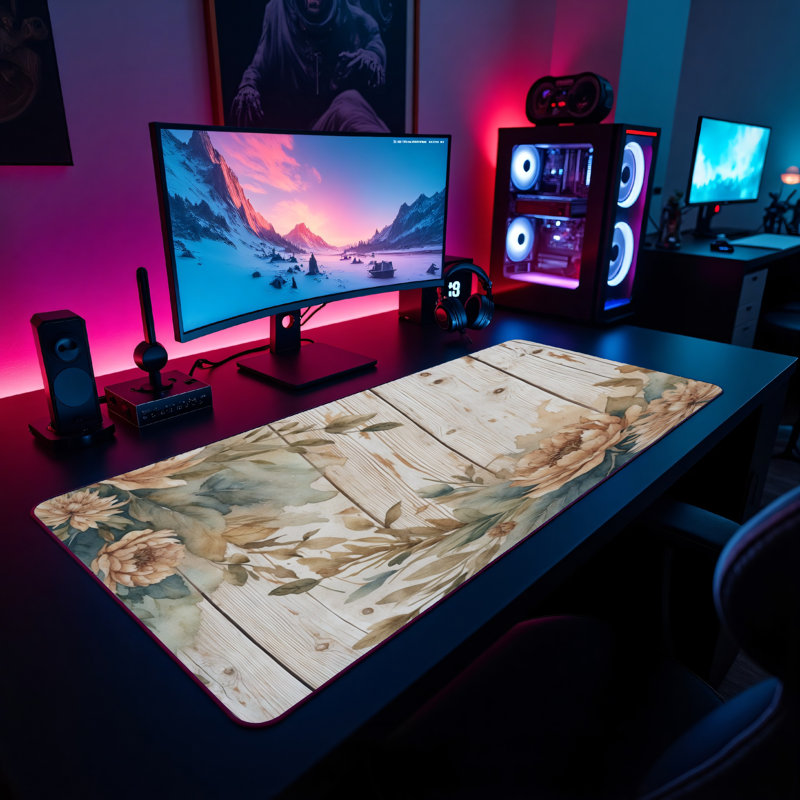 Polyester Desk Pad, 23.6x13.8