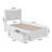 Flagg Solid Wood Storage Platform Bed with Footboard and Under Bed Drawers-1921125551-1921125550