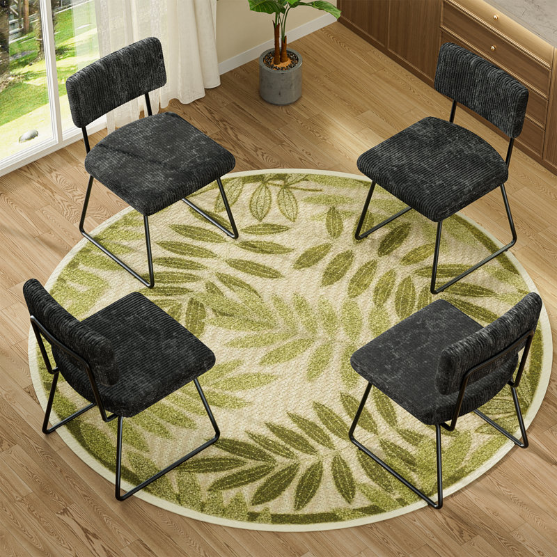 Chaise d'appoint rembourrée en velours Nikitia, Noir, noir, noir, noir