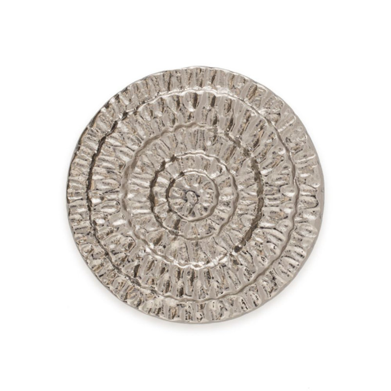 Gotham Hardware Knob, Nickel, 2"