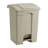 Receptacle 17 Gallon Step On Trash Can-6783115-6783113