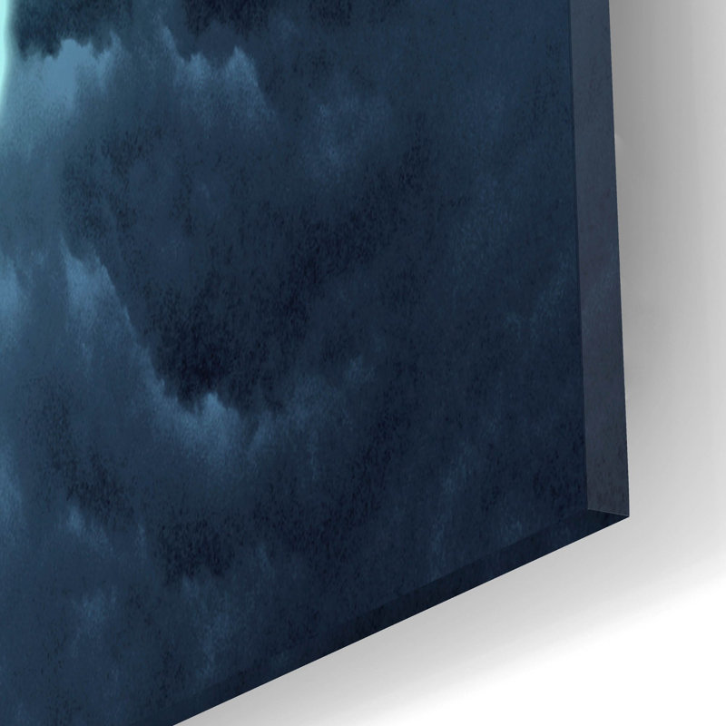 Zeus polychrome sur plastique / acrylique par Flyland Designs Print, H 16 po x l 12 po x P 0,13 po