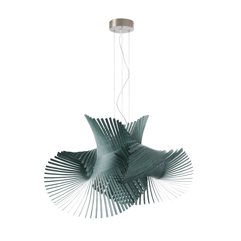 Minimikado 1 - Light Pendant, E26, Gray