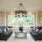 Vilen 31" Industrial Wagon Wheel Chandelier 8 - Light Dimmable