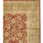 Tapis oriental rectangulaire en laine noué à la main beige / rouge-1815070481