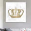 Couronne dorée - reproduction d'impression sur toile tendue-66688012-66920951