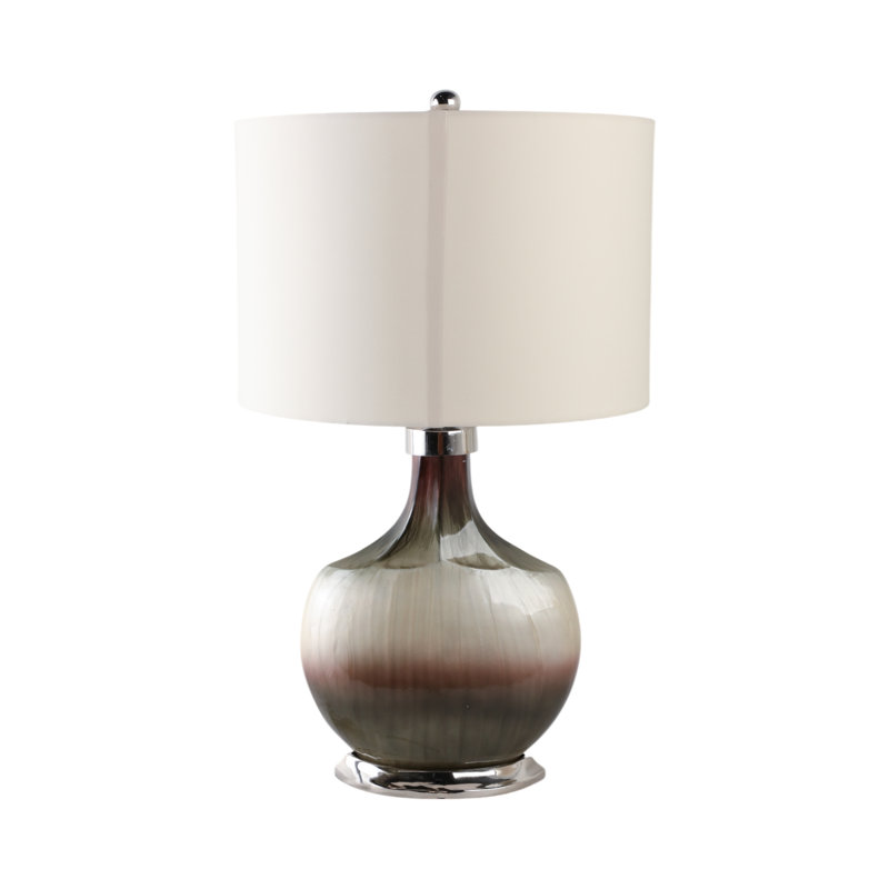 Sagebrook Home 32" Eaves Handfinished Glass Table Lamp