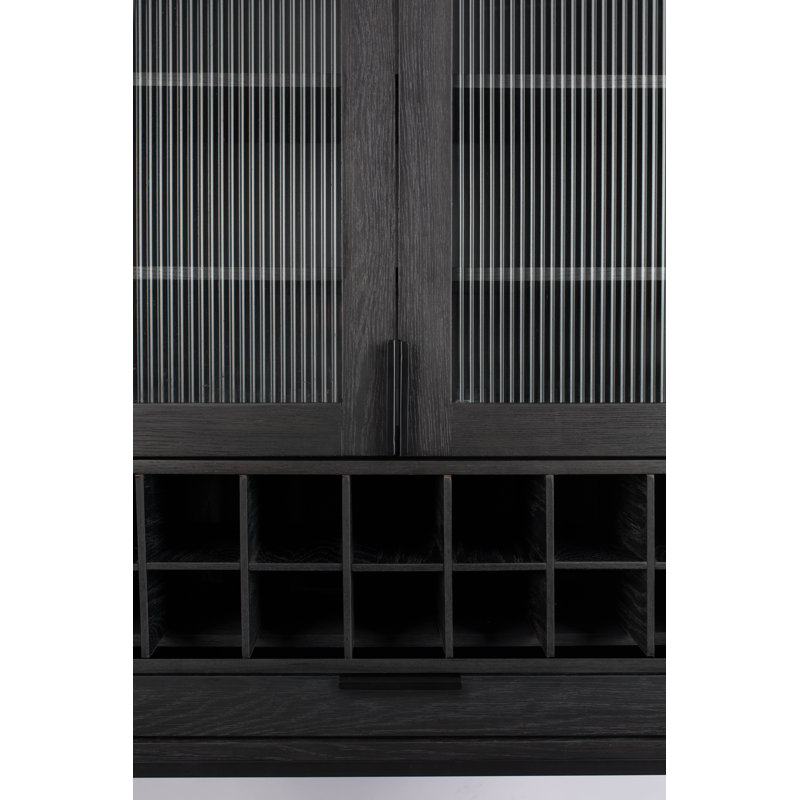 Travis Accent Cabinet, Black