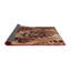 Tapis brun à motifs-766774025