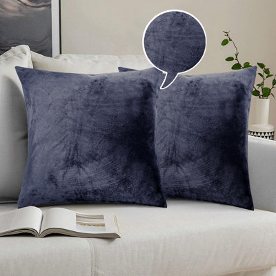 Skrolan Crushed Velvet Scatter Cushion Cover