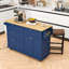 Ensemble d'îlot de cuisine avec rangement Adda-1016860025