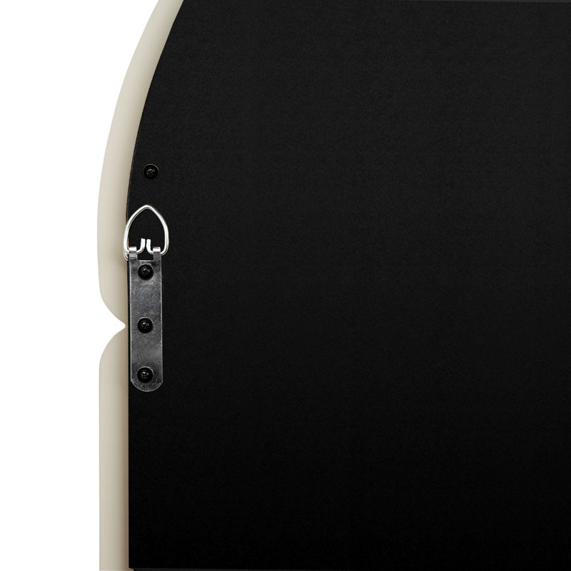 Miroir mural Lorinda, Beige