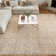 Nourison Washable Charm 2'2" x 8' Beige Ivory Modern Indoor Rug