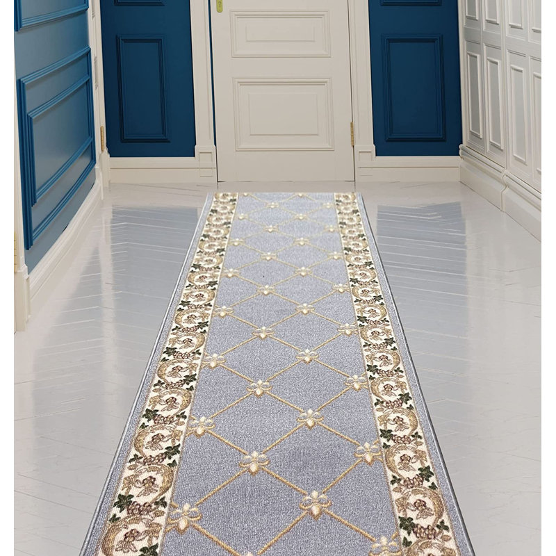 Anibar Performance Floral Indoor Rug, Runner 2'2'' x 43'