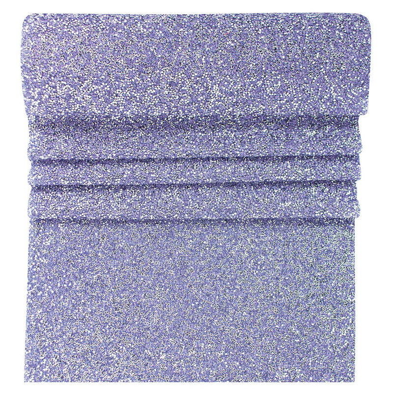 Sparkles Home Luminous Table Runner | Rhinestones | Non-Slip Backing | Multiple Sizes Available, 36" x 13", Charcoal