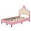 Lit Princess Princess avec tête de lit capitonnée-1228453499