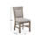 Jaavon 48" Round Dining Table With 4 Upholstered Side Chairs And Buffet Curio Cabinet-124452095-124452097