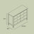 Rio 6 Drawer Dresser-121682455